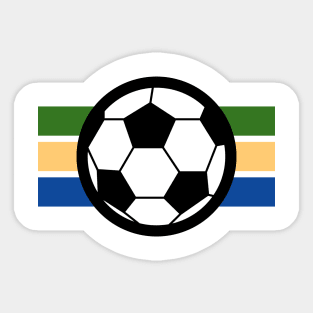 Soccer Illustration Sticker